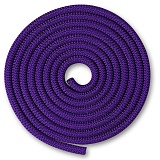 Скакалка гимнастическая "INDIGO" арт.SM-121-VI, утяжеленная, 150г, длина 2,5м, шнур, фиолетовый