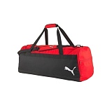 Сумка спортивная "PUMA TeamGOAL 23 Teambag L" арт.07686201, полиэстер, черно-красный