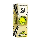 Мяч для гольфа Bridgestone e12 Contact Matte Yellow, арт. BGB1CYX, 3 шт/уп, желтый