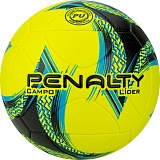 Мяч футбольный PENALTY BOLA CAMPO LIDER XXIII, 5213382250-U, р.5, PU, термосшивка, желто-черно-синий