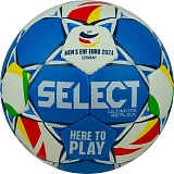 Мяч гандбольный SELECT Ultimate EHF Euro Men Replica v24, 3571854487, р.2, EHF Appr.