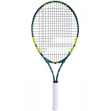 Ракетка для большого тенниса детская BABOLAT Wimbledon Junior 25 Gr00, 140447, для 9-10лет, алюминий, со струнами