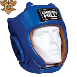 Шлем "GREEN HILL FIVE STAR" арт. HGF-4013-XL-BL, р.XL, Approved OFRB, нат. кожа, синий
