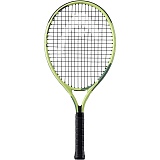 Ракетка для большого тенниса детская HEAD Extreme Jr 21 Gr06, арт.235432, для дет. 8-10лет, алюминий, со струнами, желто-черный